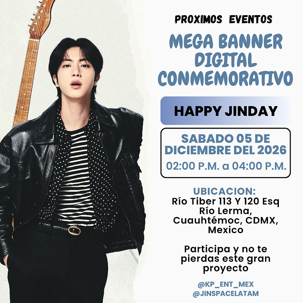MEGA BANNER DIGITAL HAPPY JINDAY, JINSPACE LATAM, 2026