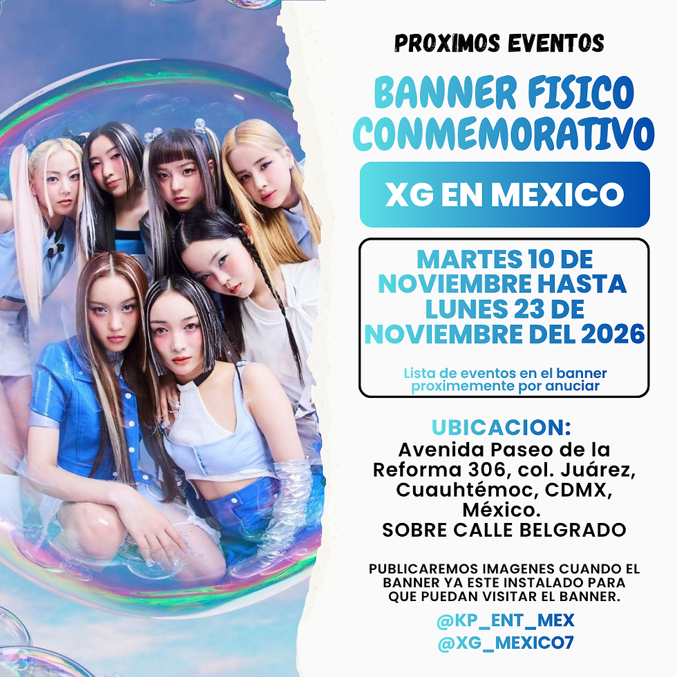 BANNER FISICO XG EN MEXICO, 2026, BELGRADO
