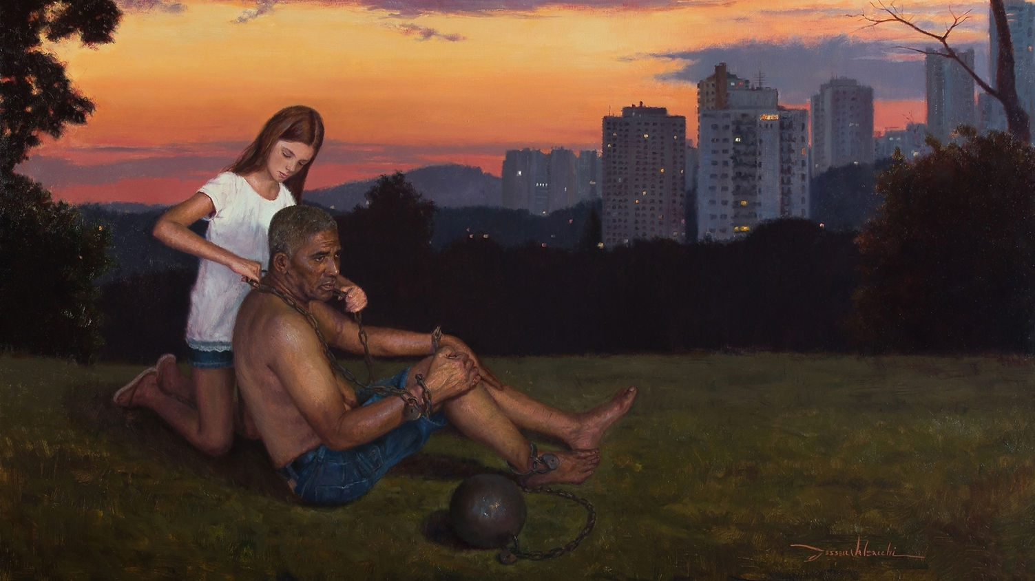 0412 - Castelo de introspecções - 110x130 - abr.2016  - Prêmio Aquisição Prefeitura Municipal – LXIV Salão de Belas Artes de Piracicaba- 2016