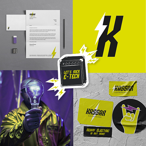 Corporate Design eines Elektroinstallateurs