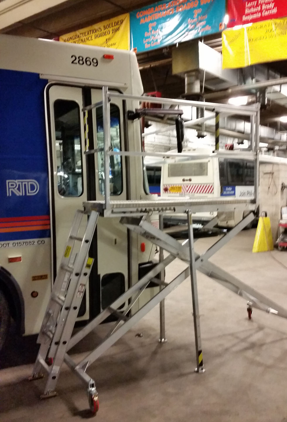 Transit Bus window replacement
