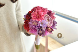 紅色系列_絲花球65