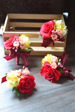 兄弟姊妹手襟花308