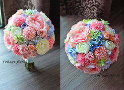 粉色系列_絲花球010