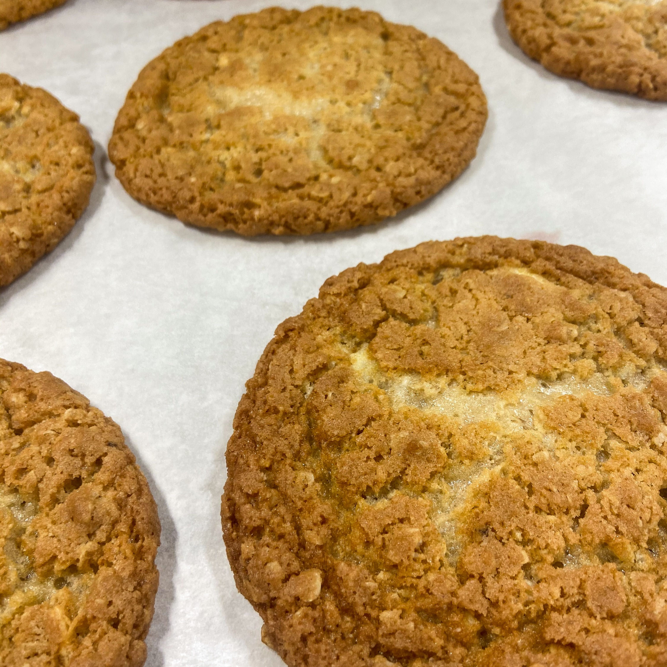 White Chocolate & Maple Cookies (pk of 6)