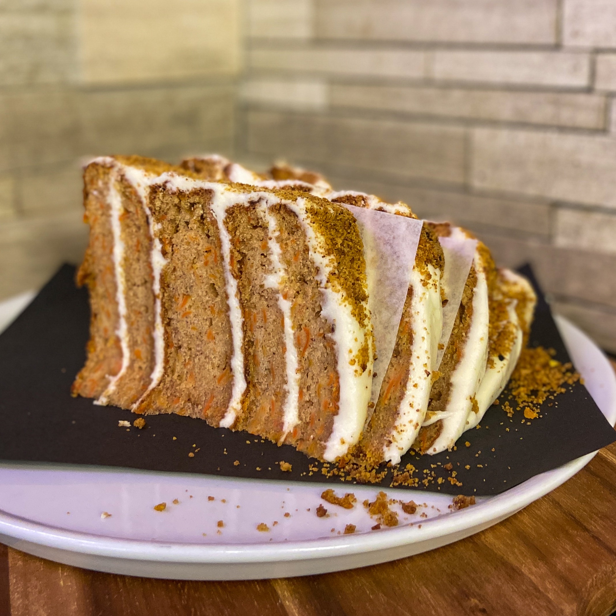 Carrot Cake Slice
