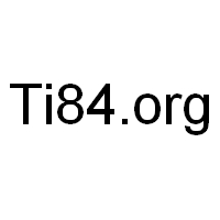 Ti-84 engineering and math programs logo