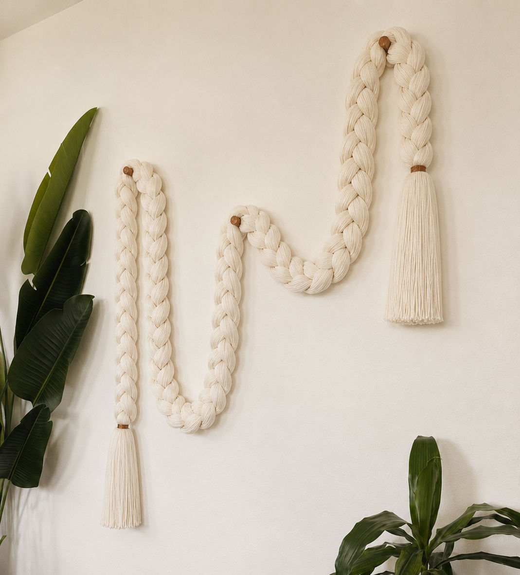 Mini Braided Wall Hanging