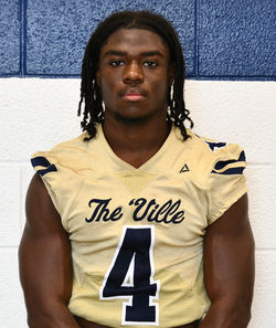 JARIEL COBB #4 JR. RB/LB 5'10" 185