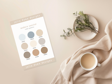 Modern Coastal Color Palette