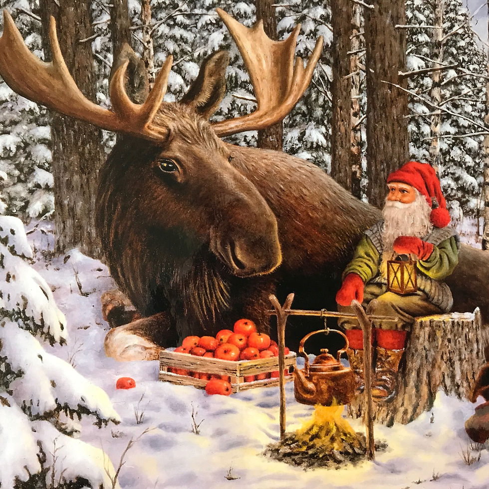 Miniatyrbild: Julkort av Jan Bergerlind