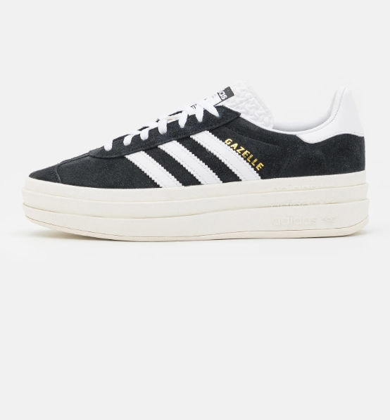 adidas Orginals GAZELLE BOLD melns - apavi