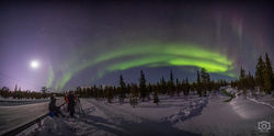 pano aurora JUKKASJÄRVI