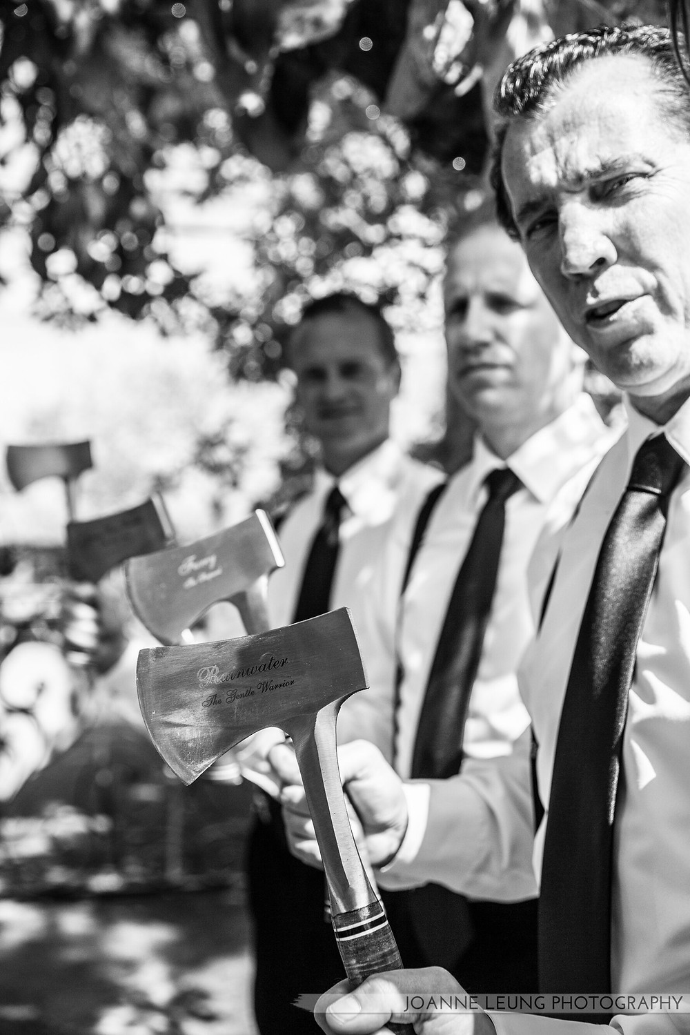 Personalized axe wedding day gift