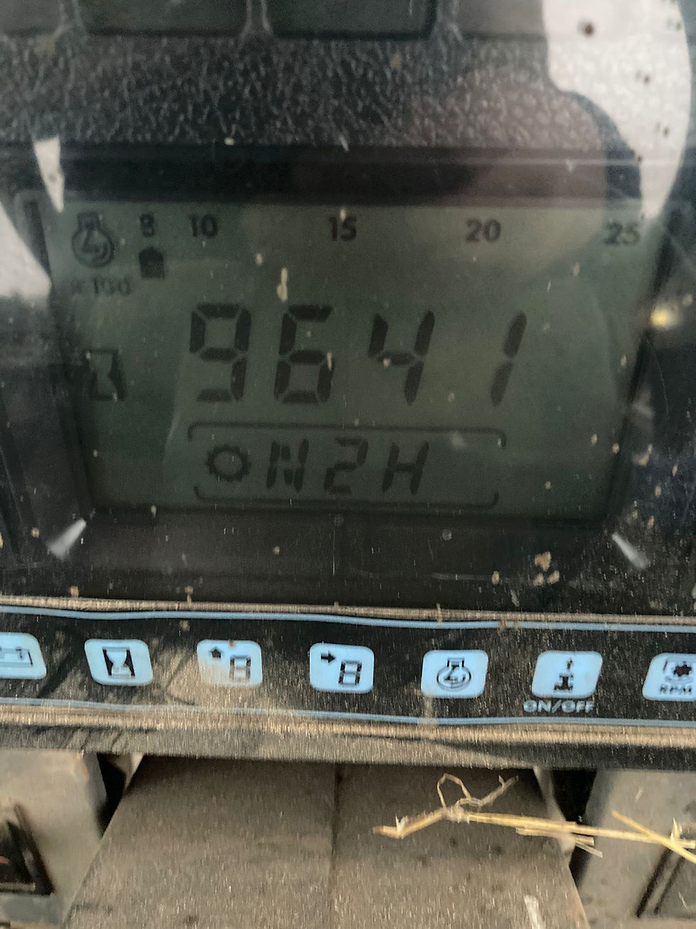 New Holland 7840 and Loader