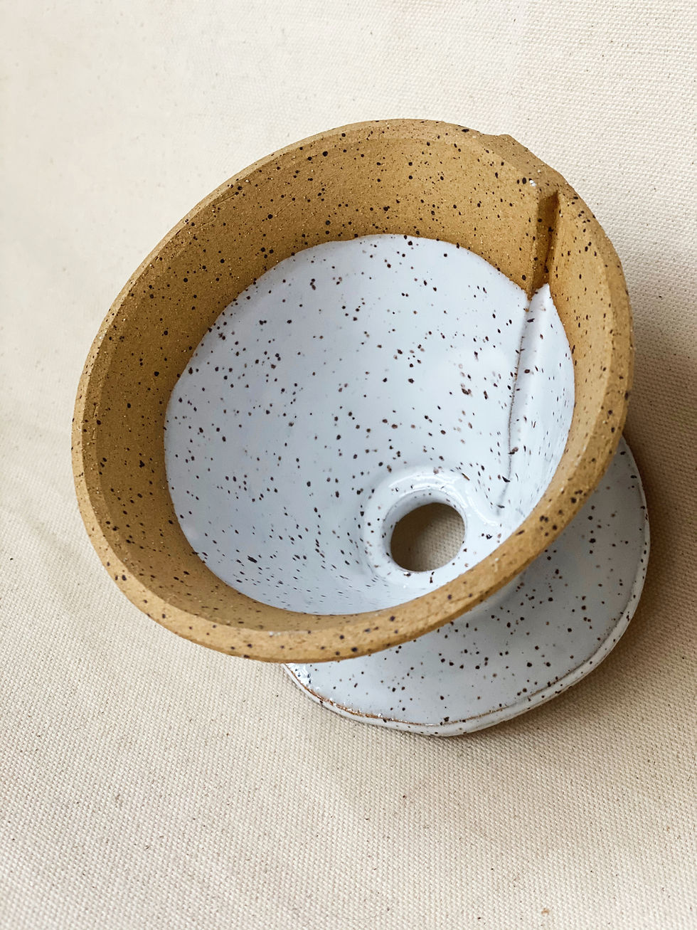 Thumbnail: pour over cone in white gloss