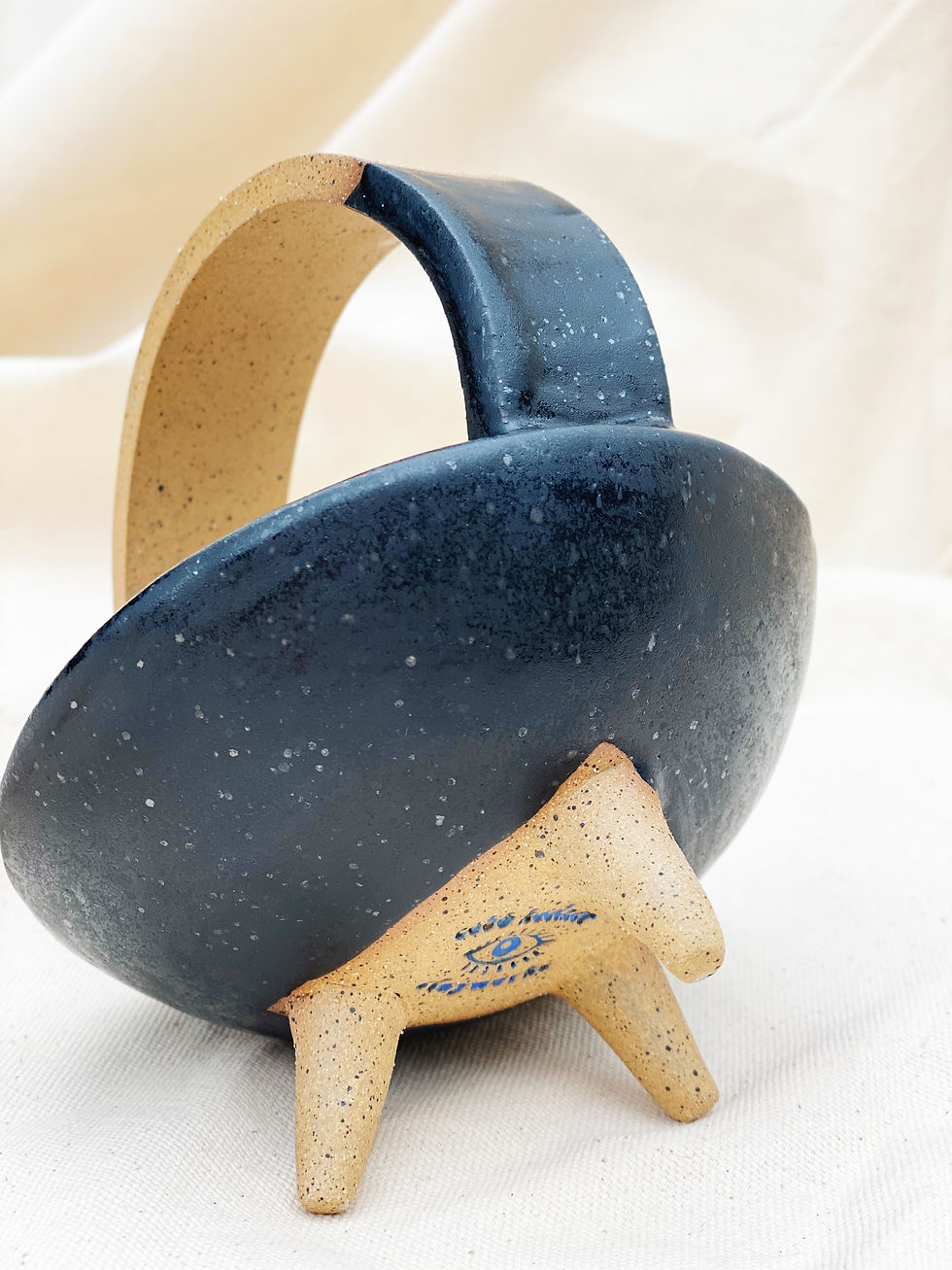 Thumbnail: cauldron in black satin
