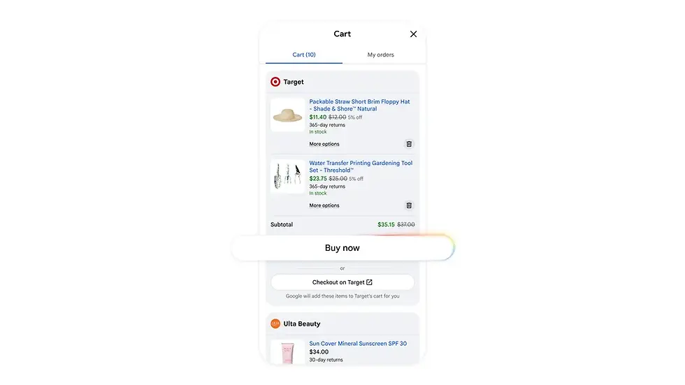 Google、AIでEC横断管理する「Universal Cart」発表