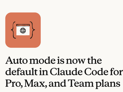 Claude Code、「Auto mode」をデフォルトに 権限確認をAIが自動化