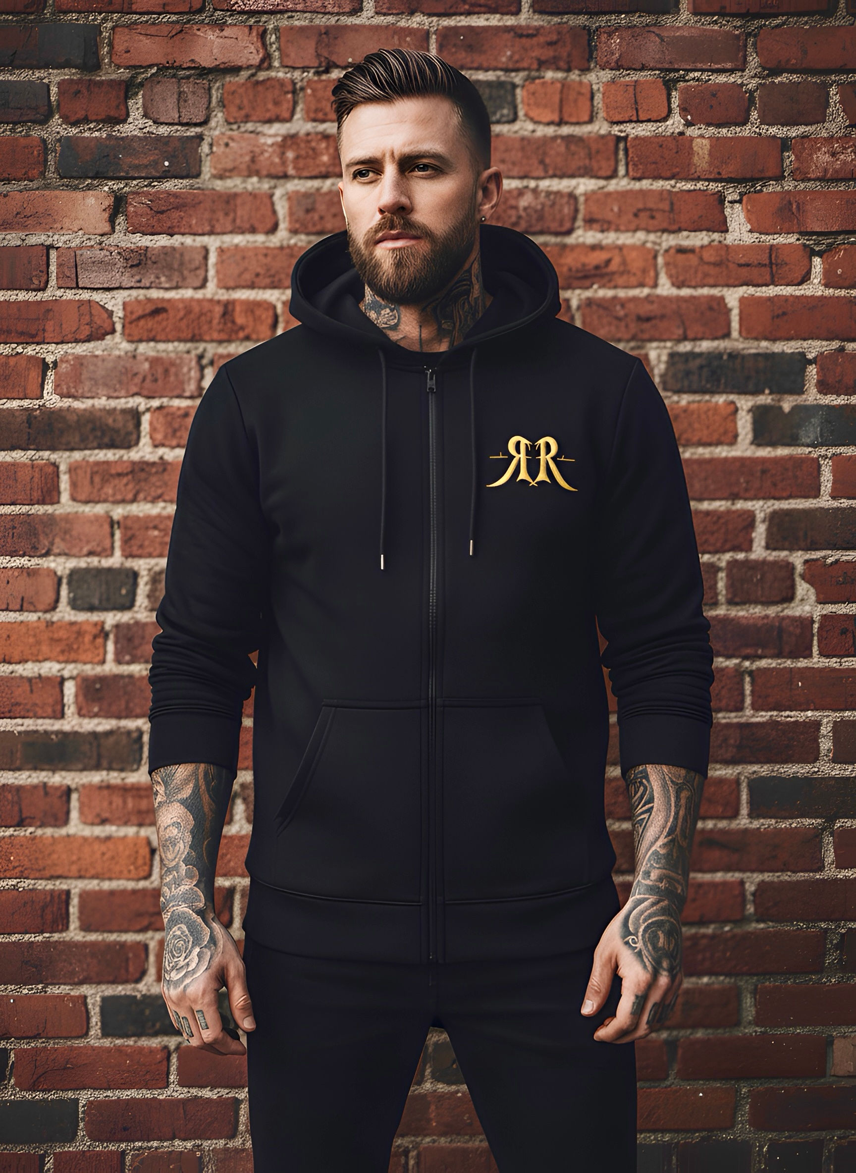 Hoodie mit Zipper