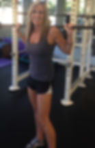 Tonya McGill in the Gym