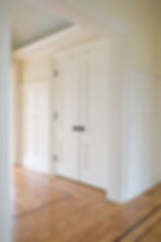 Double door two panel shaker