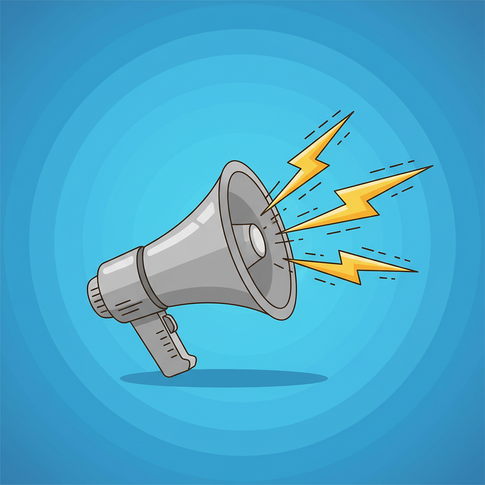 Megaphone with Sound