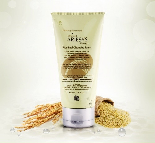 ARIESYS Rice Real Cleansing Form 120ml