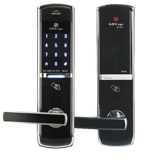 Thumbnail: [GATE-eye]Digital Door Lock MS201( Black / Silver)