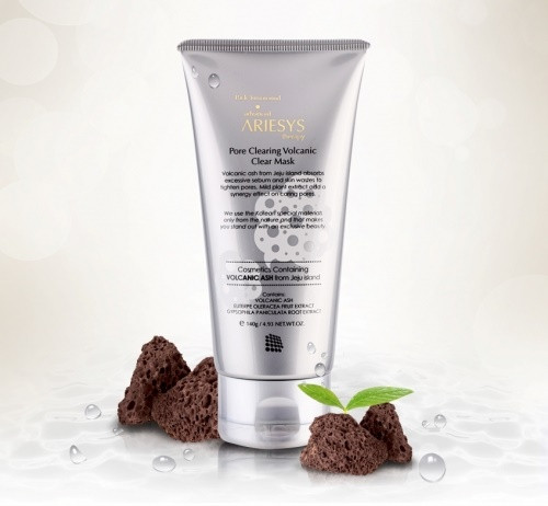 ARIESYS Pore clearing volcanic Clear mask 140g