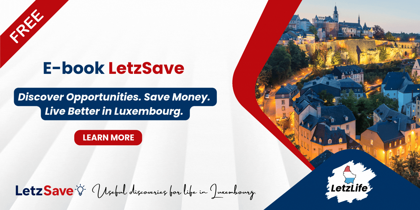 LetzSave
A practical guide featuring 50+ grants, benefits, discounts and resources that may help you save money and better navigate life in Luxembourg.