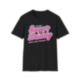 Sugar Daddy Unisex Softstyle T-Shirt - Fun Graphic Tee for Gifts and Parties
