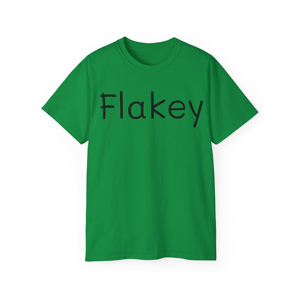 Thumbnail: FLAKEY Unisex Ultra Cotton Tee