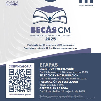 Supera respuesta de años anteriores, Convocatoria a Becas del Colegio de Morelia