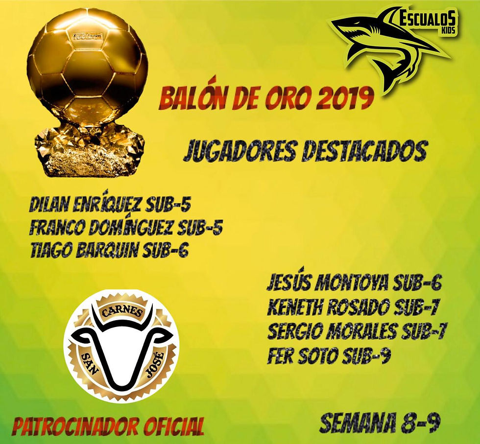BALON DE ORO 2019