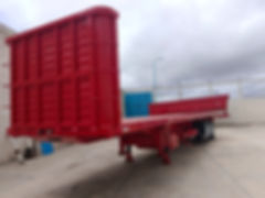 Semi remolque plataforma