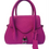 Thumbnail: Darriel Pink Togo Mini Bag/Gun Metal Sample