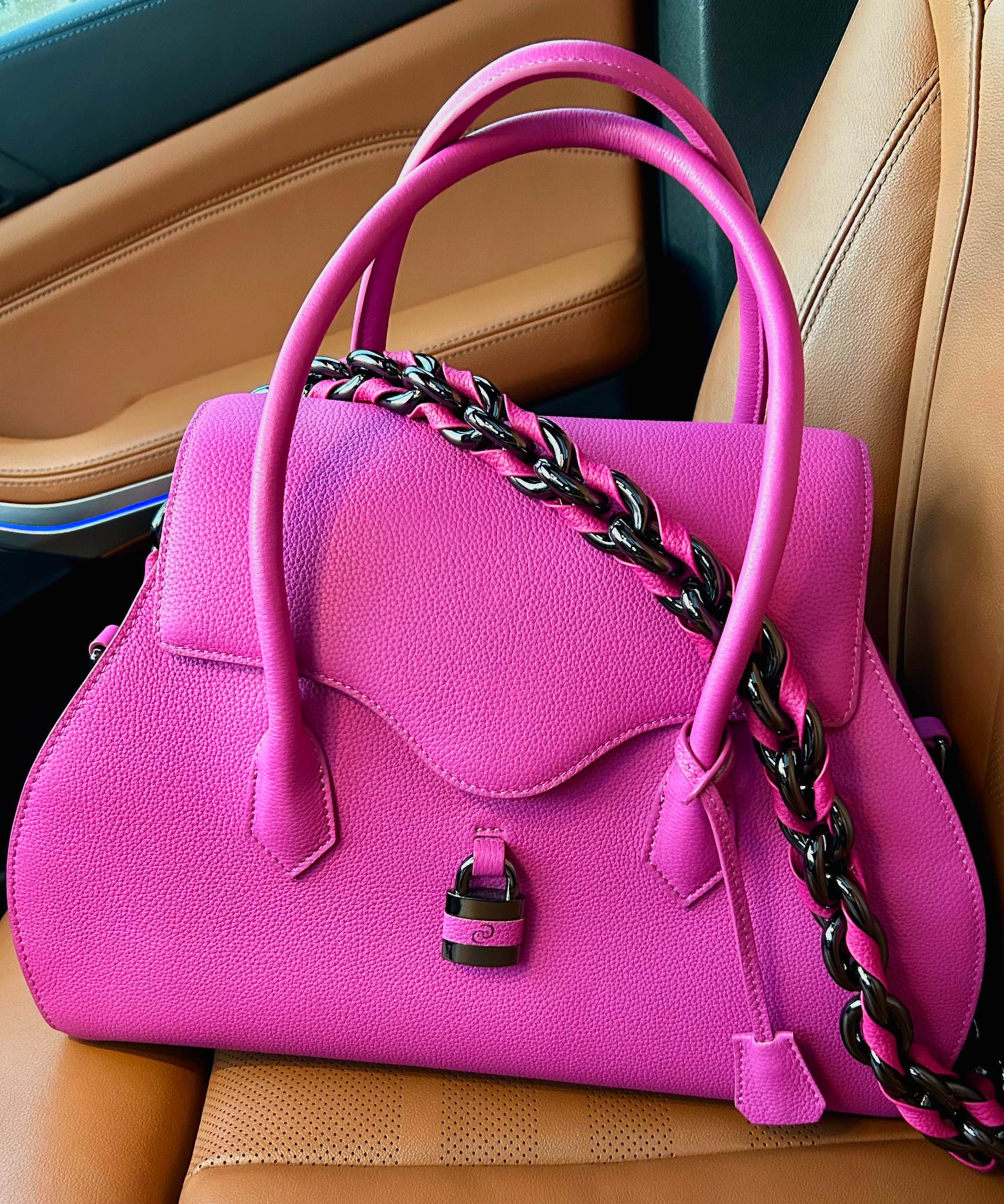 Large Pink Darriel Bag