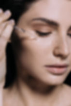 Applying Face Serum
