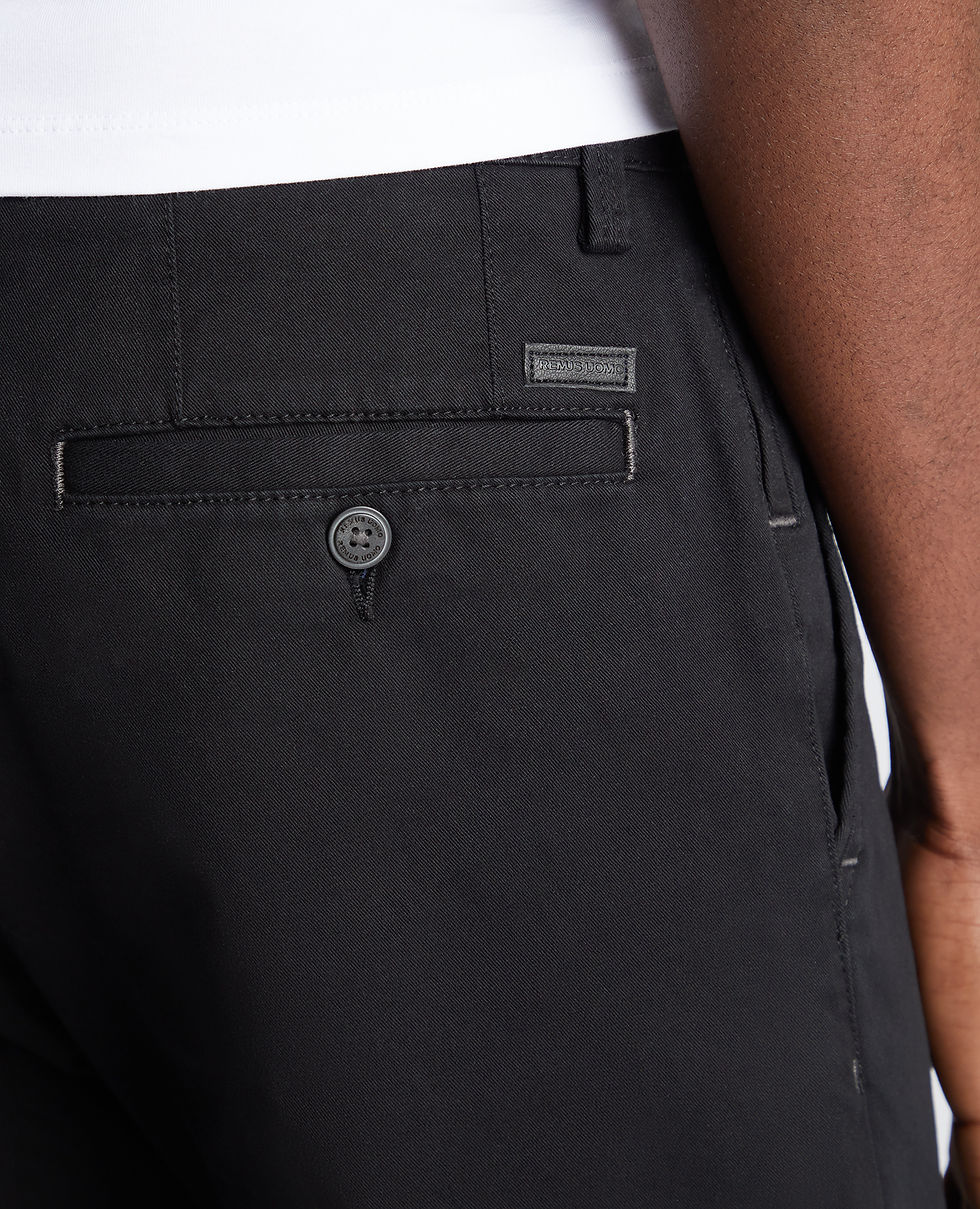 Thumbnail: Remus Uomo Black Eldon Chinos