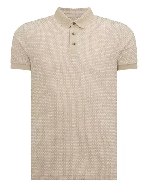 Thumbnail: Remus Uomo Stone Short Sleeve Casual Top