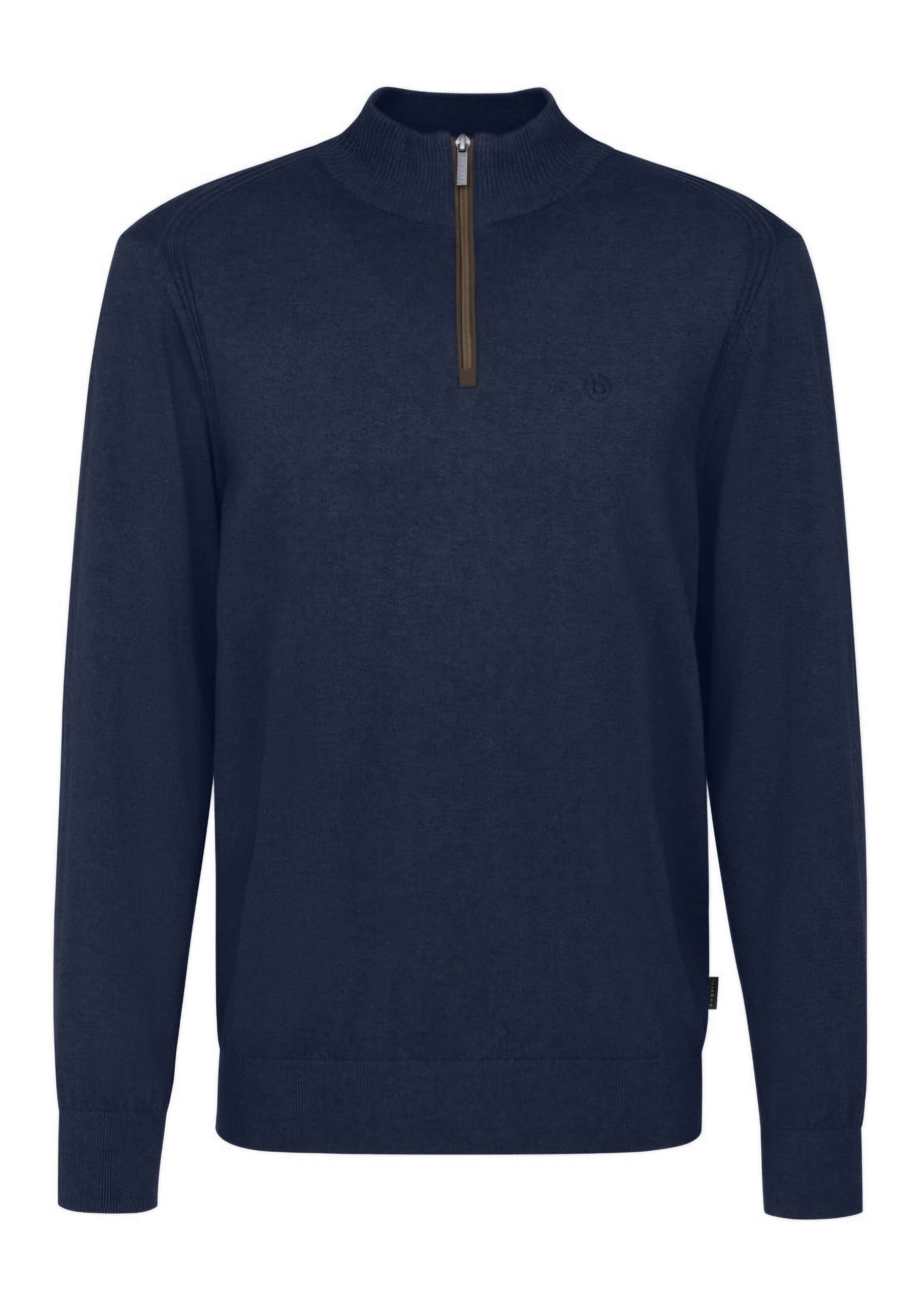 Bugatti Navy Blue1 /2 Zip