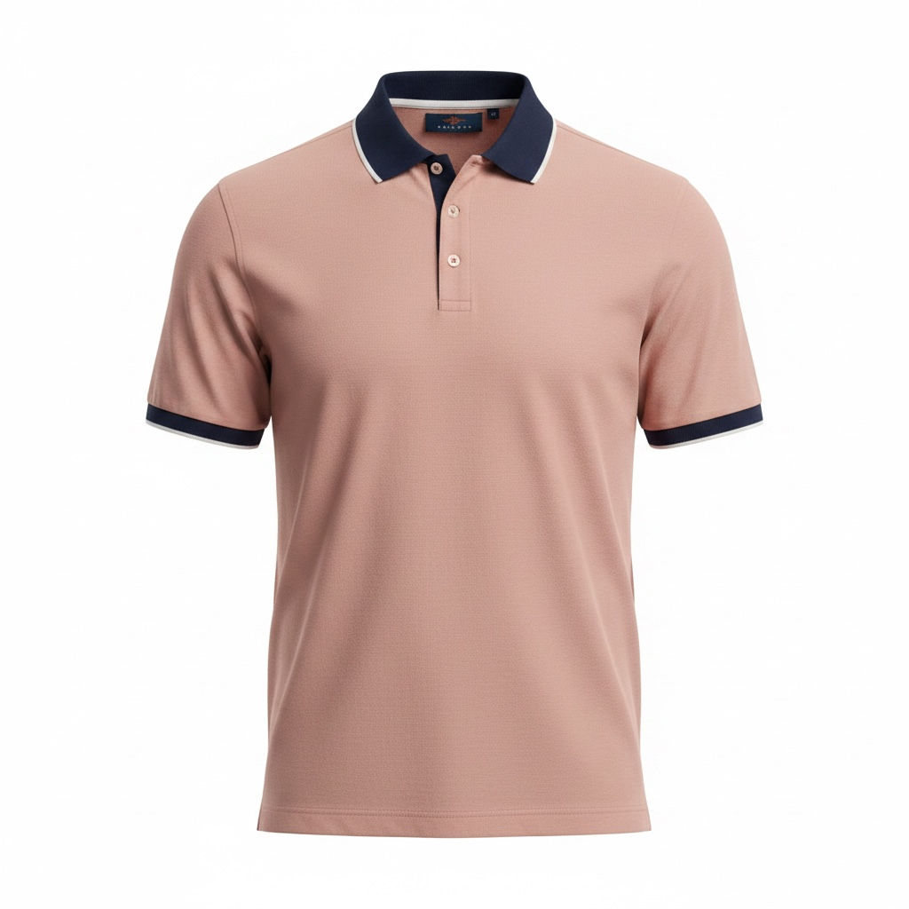 Baileys Polo Shirt, Dusty Rose