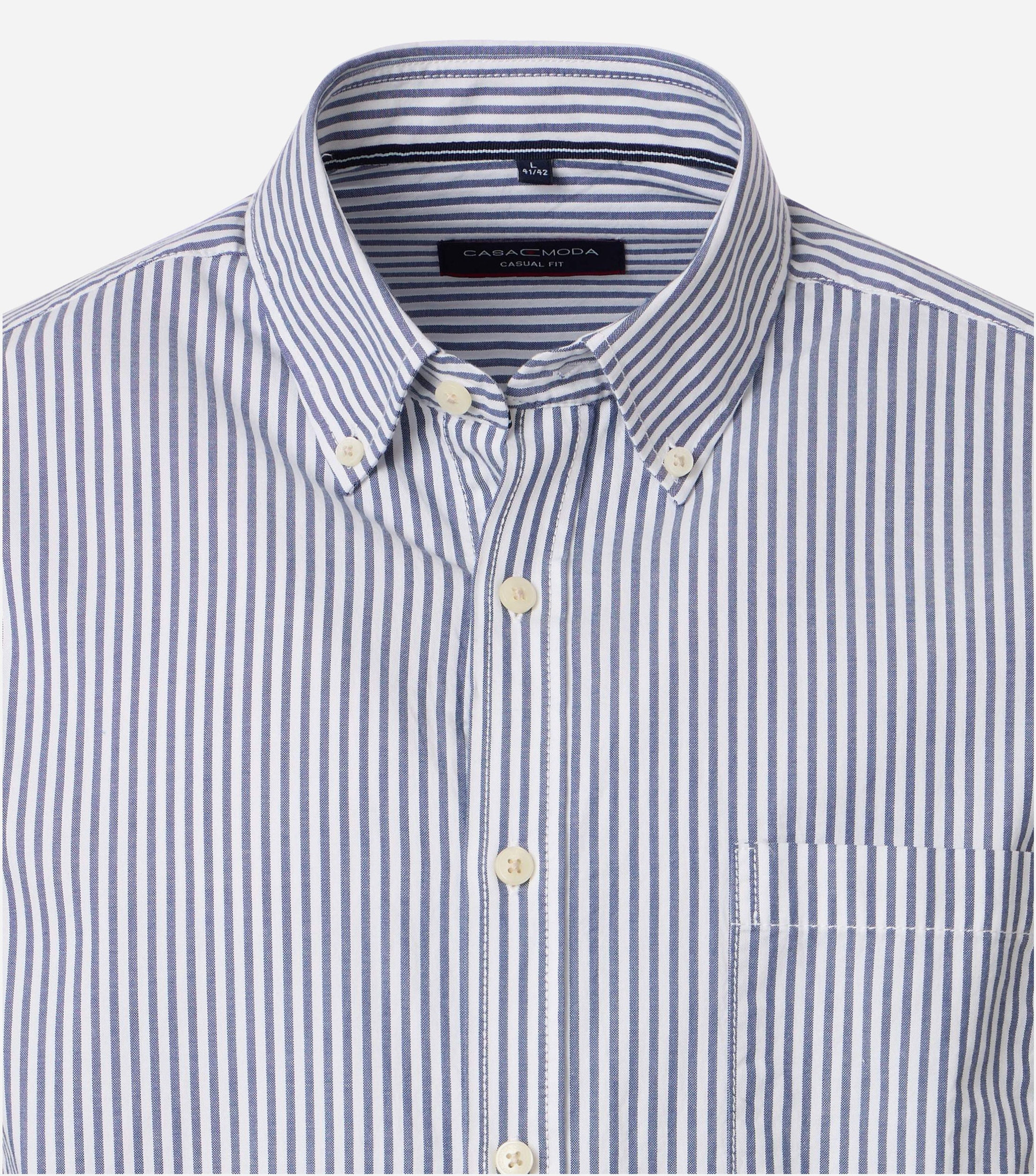 Casa Moda Blue Stripe Shirt  A/W25