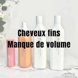 Cheveux fins en manque de volume