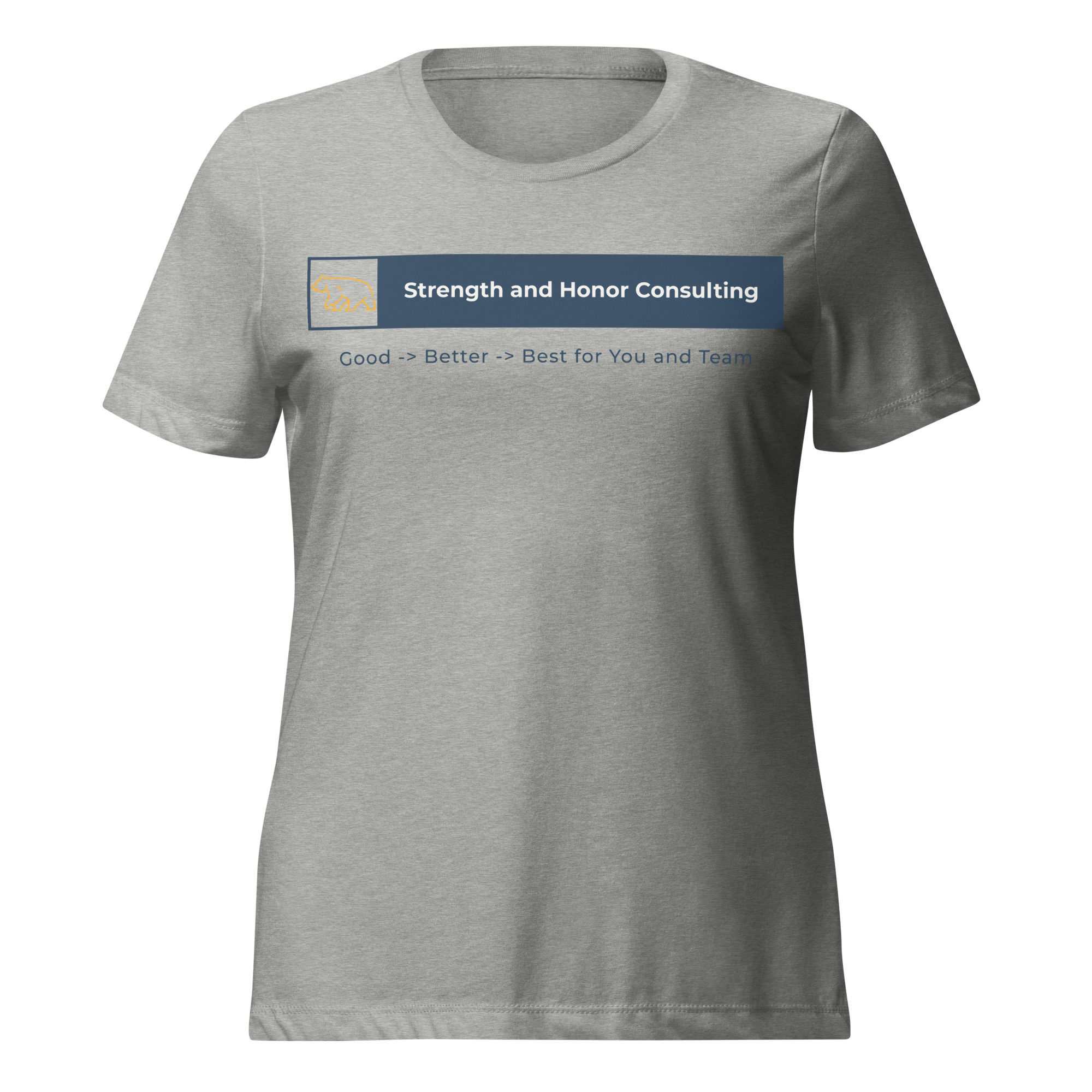Women’s relaxed tri-blend t-shirt