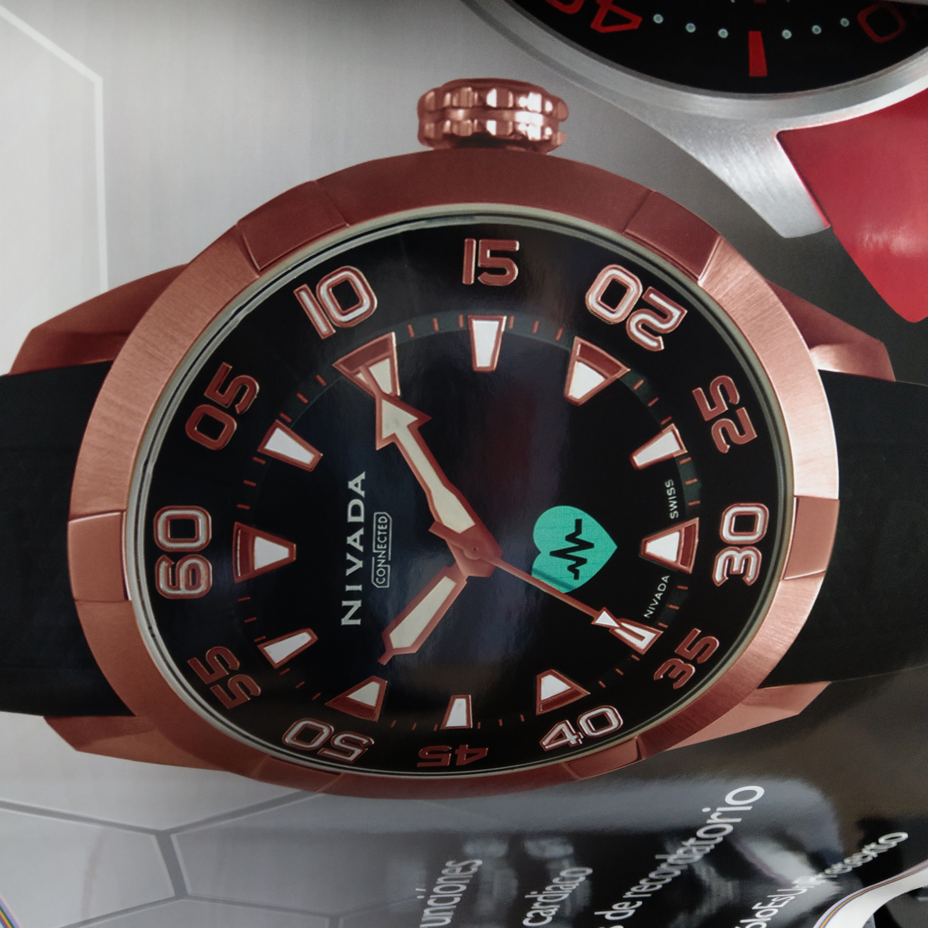 Vinil Mate Reloj