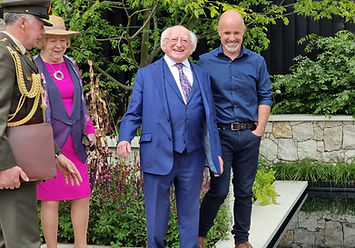 Andrew Christopher Dunne featured in the Irish Independent discussing garden design