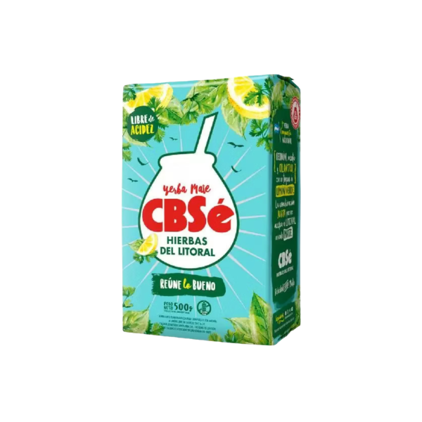 Yerba Mate CBSE con Hierbas del Litoral - 500g