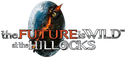 The Future is Wild at the Hillocks logo with reptile eye egg